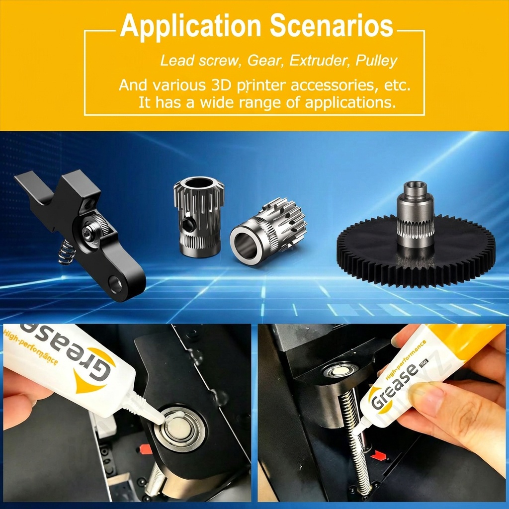 3D Printer Grease Lubricating  - đánh giá và giá Creality Printer Ender 3
