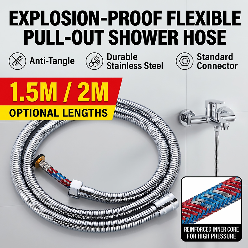 1.5M/2M Stainless Steel Braide - đánh giá và giá Flexible Hose Braided