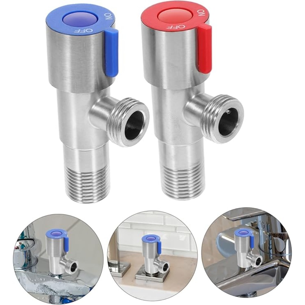 Stainless Steel Hot Cold Inlet - đánh giá và giá Toilet Fill Valve