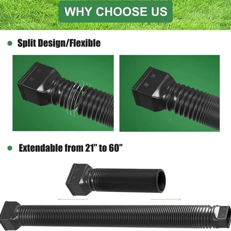 Flexible Retractable Downspout - đánh giá và giá Flexible Hose Braided
