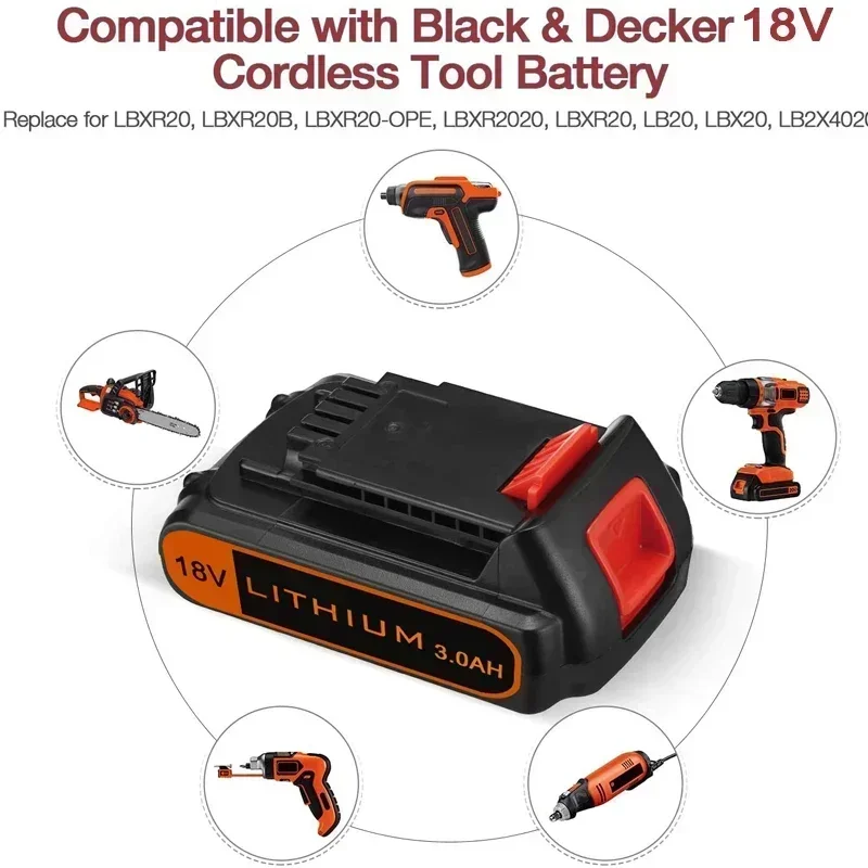 18V  3.0Ah BL2018 Replacement  - đánh giá và giá Black+Decker Tool Cordless