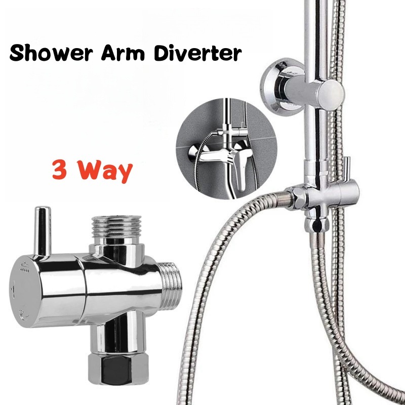 Brass Metal 3 Way Shower Head  - đánh giá và giá Shower Valve Cartridge