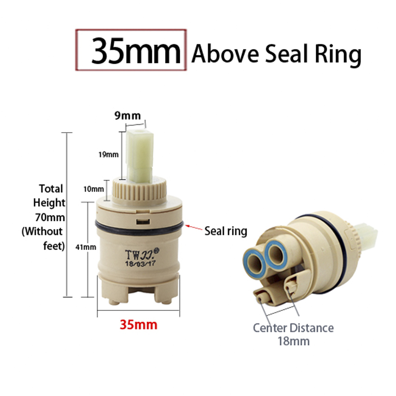 Tập Trộn Cao Ống Van 35 Mm/40  - đánh giá và giá Shower Valve Cartridge