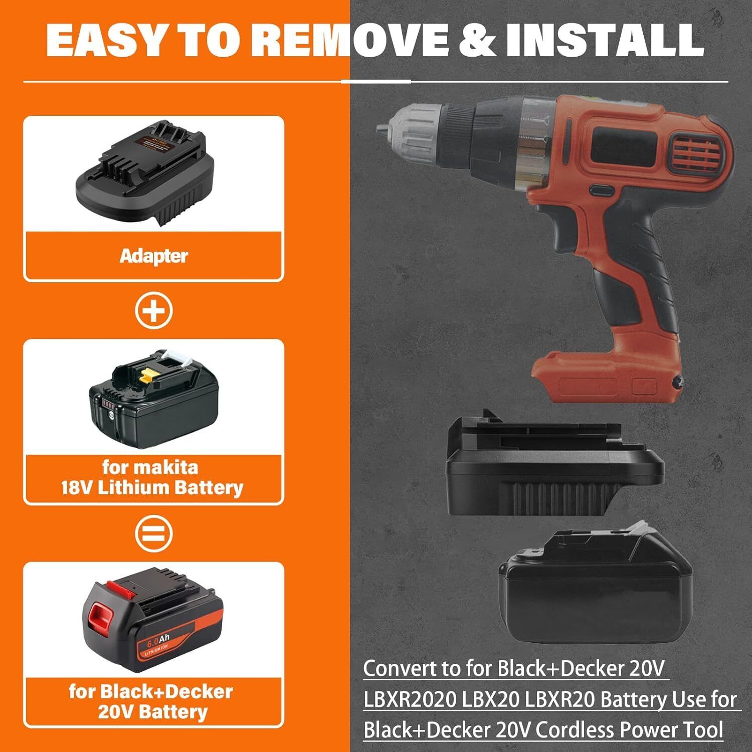 Converter for Makita to for Bl - đánh giá và giá Black+Decker Tool Cordless